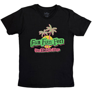 The Beach Boys T-Shirt: Fun (Black)