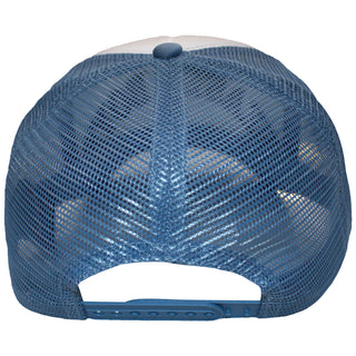 The Beastie Boys Mesh Back Cap: Text Logo (White & Denim Blue)