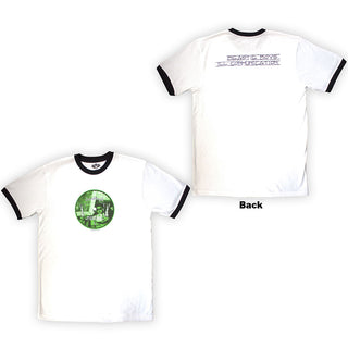 The Beastie Boys Ringer T-Shirt: Record Label (White) (Back Print)