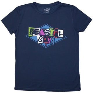 The Beastie Boys Ladies T-Shirt: Multicolour Logo