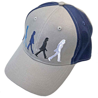 The Beatles Unisex Baseball Cap: Abbey Road Figures (2-Tone)