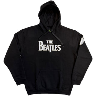 The Beatles Pullover Hoodie: Logo & Apple (Applique)