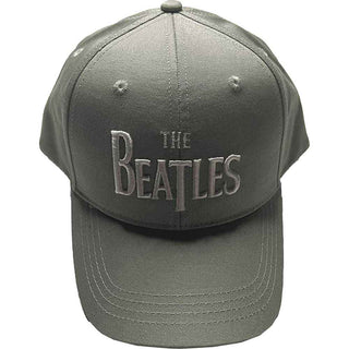 The Beatles Baseball Cap: White Drop T Logo