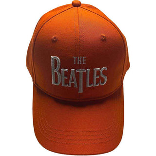 The Beatles Baseball Cap: White Drop T Logo