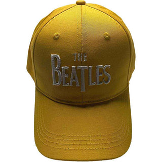 The Beatles Baseball Cap: White Drop T Logo