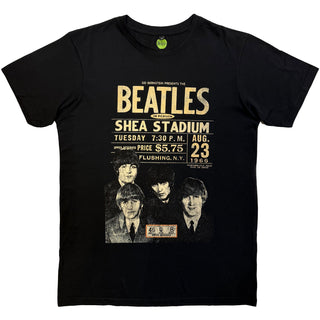 The Beatles Carbon T-Shirt: Shea '66 (Black)