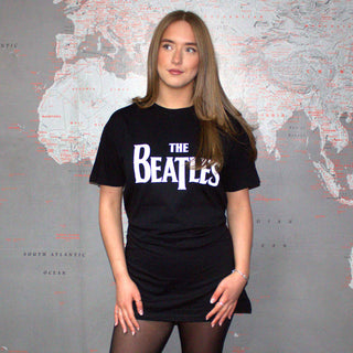 The Beatles Ladies T-Shirt Dress: Drop T