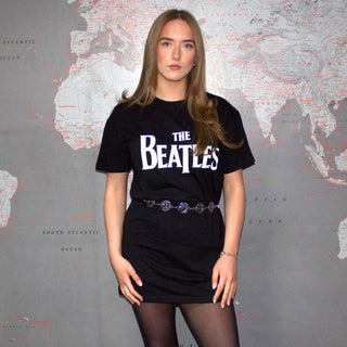 The Beatles Ladies T-Shirt Dress: Drop T