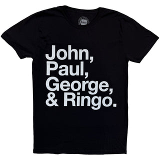 The Beatles T-Shirt: John, Paul, George & Ringo