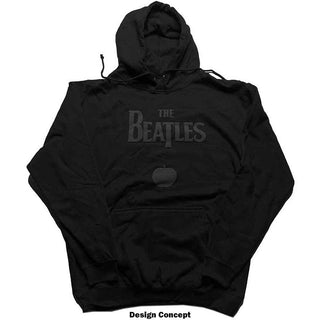 The Beatles Pullover Hoodie: Drop T Logo & Apple