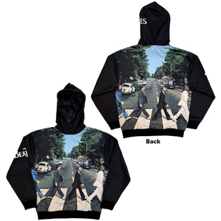 The Beatles Pullover Hoodie: Abbey Road (Black) (All Over Print)