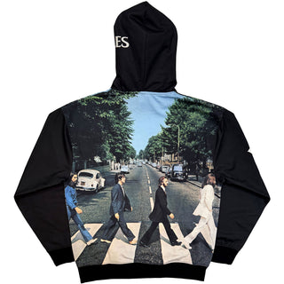 The Beatles Pullover Hoodie: Abbey Road (Black) (All Over Print)