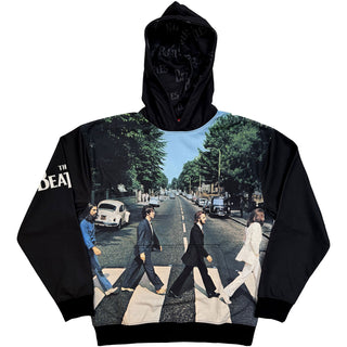 The Beatles Pullover Hoodie: Abbey Road (Black) (All Over Print)