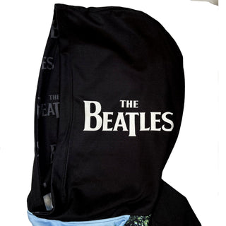 The Beatles Pullover Hoodie: Abbey Road (Black) (All Over Print)