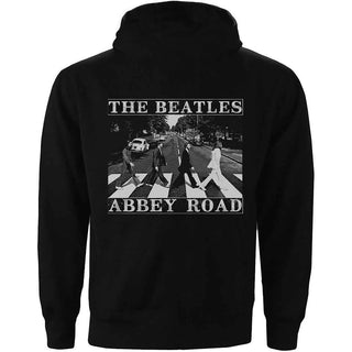 The Beatles Zipped Hoodie: Abbey Road (Back Print)