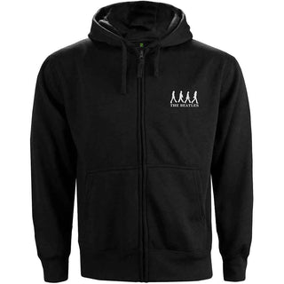 The Beatles Zipped Hoodie: Abbey Road (Back Print)