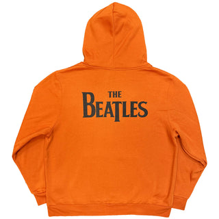 The Beatles Zipped Hoodie: Drop T Logo (Back Print)