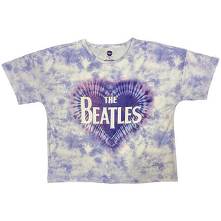 The Beatles Ladies Pyjamas: Heart & Drop T Logo