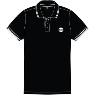 The Beatles Polo Shirt: Drum Logo