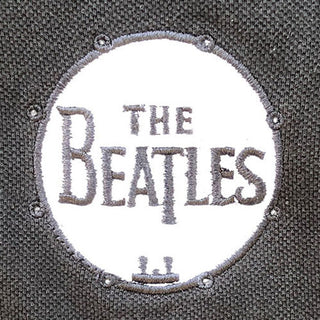 The Beatles Polo Shirt: Drum Logo