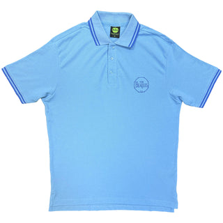 The Beatles Polo Shirt: Drum Logo