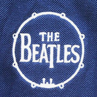 The Beatles Polo Shirt: Drum Logo