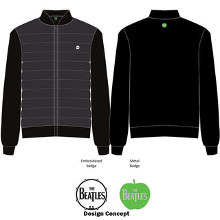 The Beatles Quilted Jacket: Drum Logo