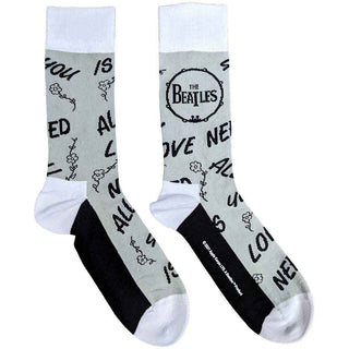 The Beatles Ankle Socks: AYNIL & Drum (Grey)
