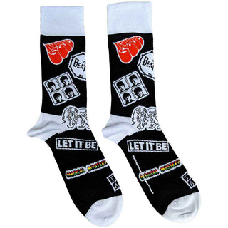 The Beatles Ankle Socks: Icons (Black)