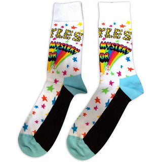 The Beatles Unisex Ankle Socks: Magical Mystery Tour (White) (UK Size 4 - 7)