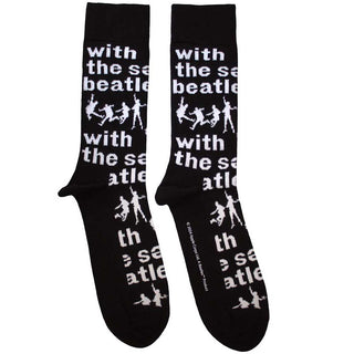 The Beatles Unisex Ankle Socks: With The Beatles Silhouettes Repeat