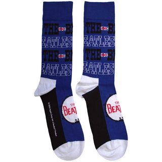 The Beatles Ankle Socks: Budokan Poster & Drum Logo