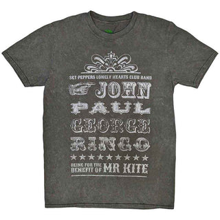 The Beatles Unisex T-Shirt: Mr Kite (Wash Collection)