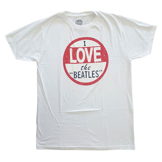 The Beatles T-Shirt: I Love The Beatles (Back Print)