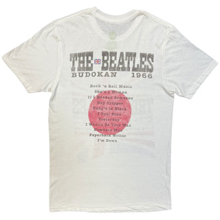 The Beatles T-Shirt: Budokan Set List (Back Print)