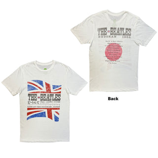 The Beatles T-Shirt: Budokan Set List (Back Print)