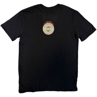 The Beatles T-Shirt: Sgt Pepper Blue (Back Print)