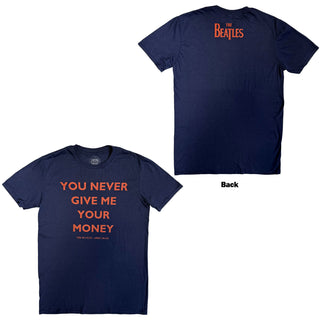 The Beatles T-Shirt: You Never Give Me Your Money (Back Print)