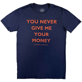 The Beatles T-Shirt: You Never Give Me Your Money (Back Print)