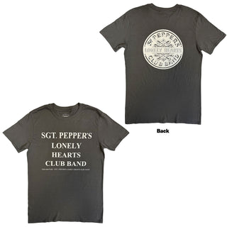 The Beatles T-Shirt: SPLHCB with Drum (Back Print)