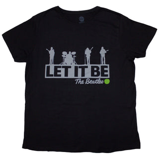 The Beatles Ladies Slim Fit T-Shirt: Rooftop