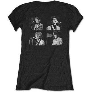 The Beatles Ladies Slim Fit T-Shirt: Live in Japan (Back Print)