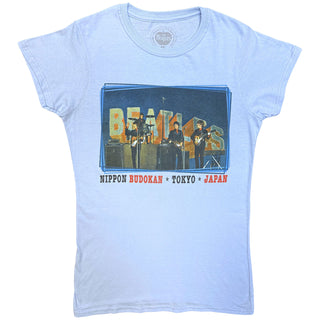 The Beatles Ladies Slim Fit T-Shirt: Nippon Budokan