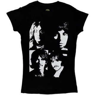 The Beatles Ladies Slim Fit T-Shirt: Back in the USSR (Back Print)