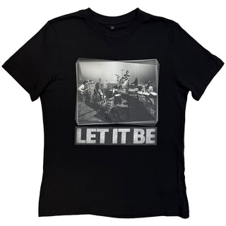 The Beatles Ladies Slim Fit T-Shirt: Let It Be Studio