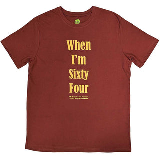 The Beatles T-Shirt: When I'm Sixty Four