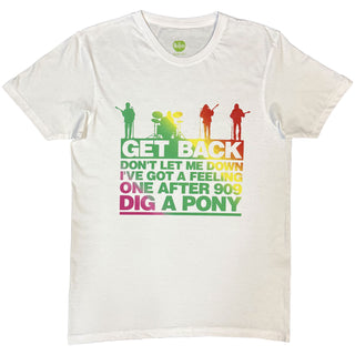 The Beatles T-Shirt: Get Back Gradient