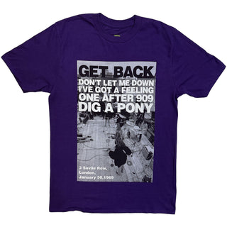 The Beatles T-Shirt: Rooftop Shot