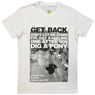 The Beatles T-Shirt: Rooftop Shot