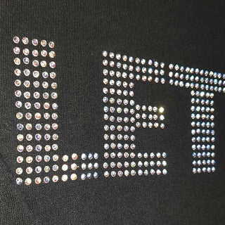 The Beatles Ladies Embellished T-Shirt: Let It Be